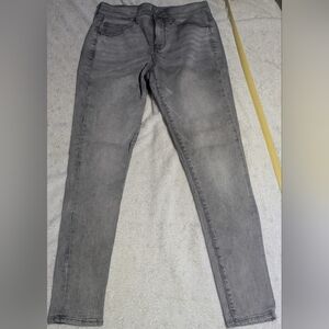 Express Women’s Size 6R Grey Skinny Denim Pants